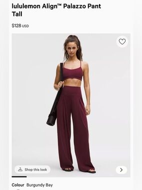 lululemon Align Palazzo Pant Tall